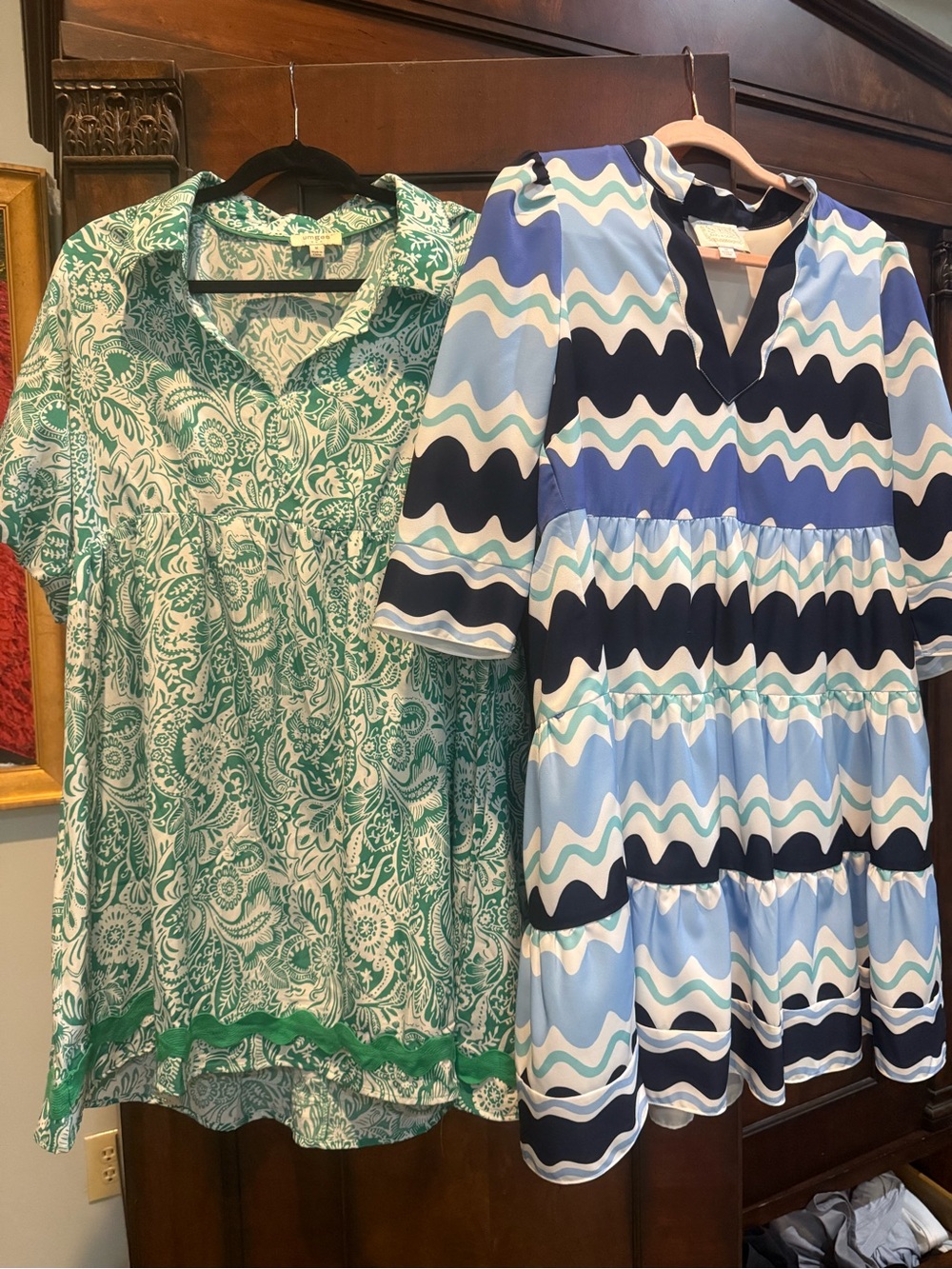 TWO boutique women’s dresses  size Medium